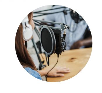 What is voiceover?