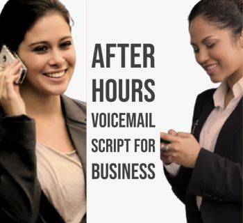 After Hours Voicemail Script For Business